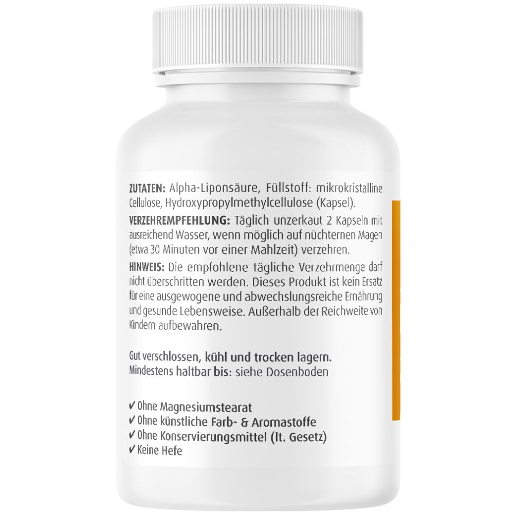 ZeinPharma® Alpha Liponsäure Kapseln 300 mg