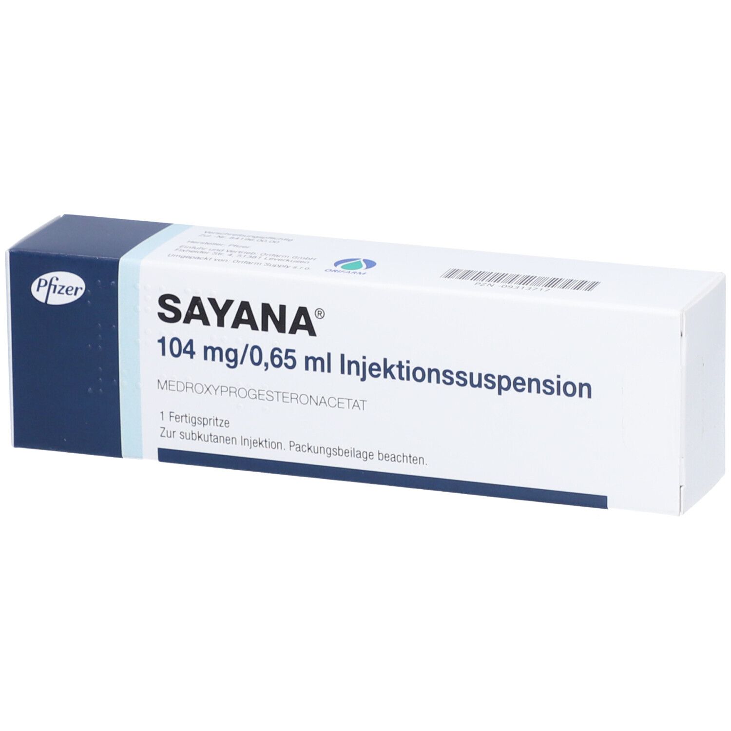 SAYANA 104 mg/0,65 ml Injekt.-Susp.i.e.Fertigspr.