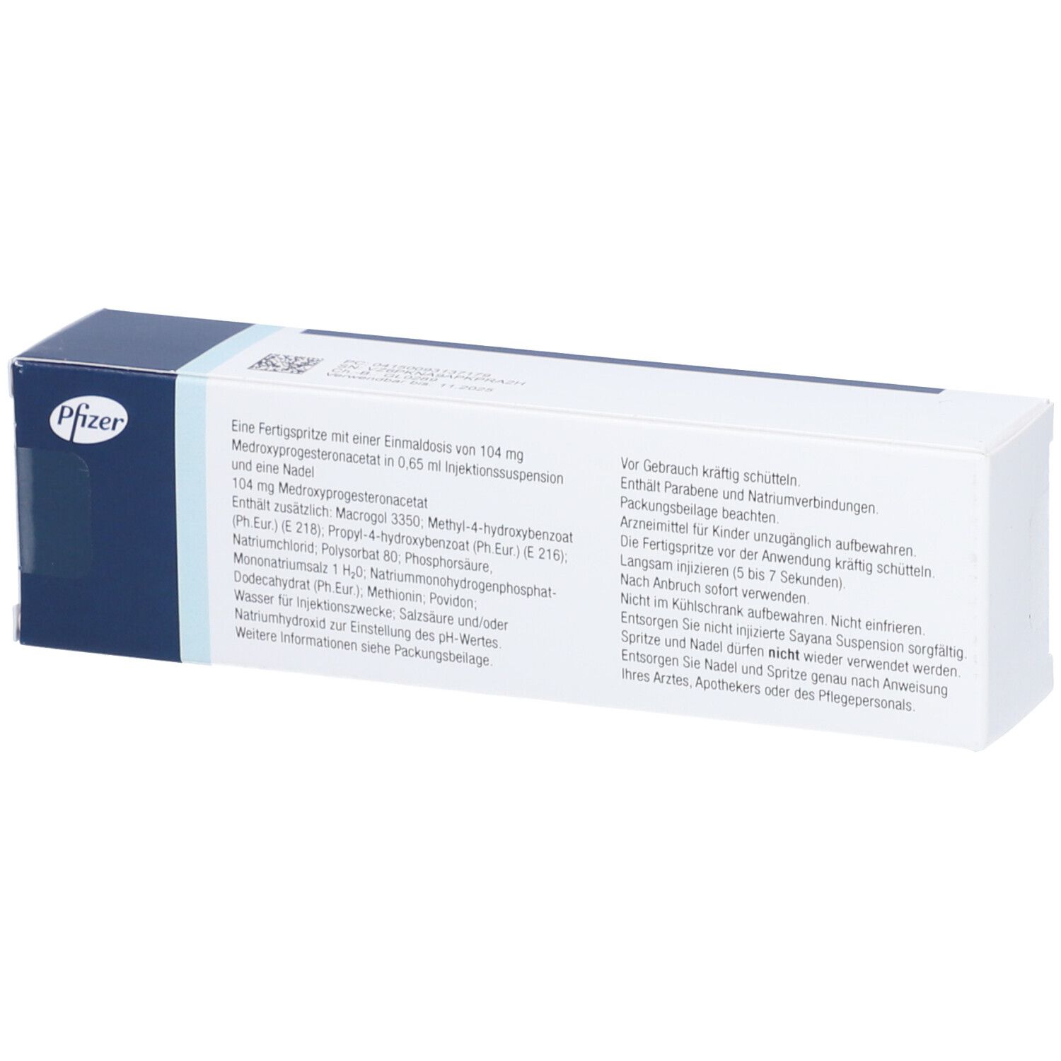 SAYANA 104 mg/0,65 ml Injekt.-Susp.i.e.Fertigspr.