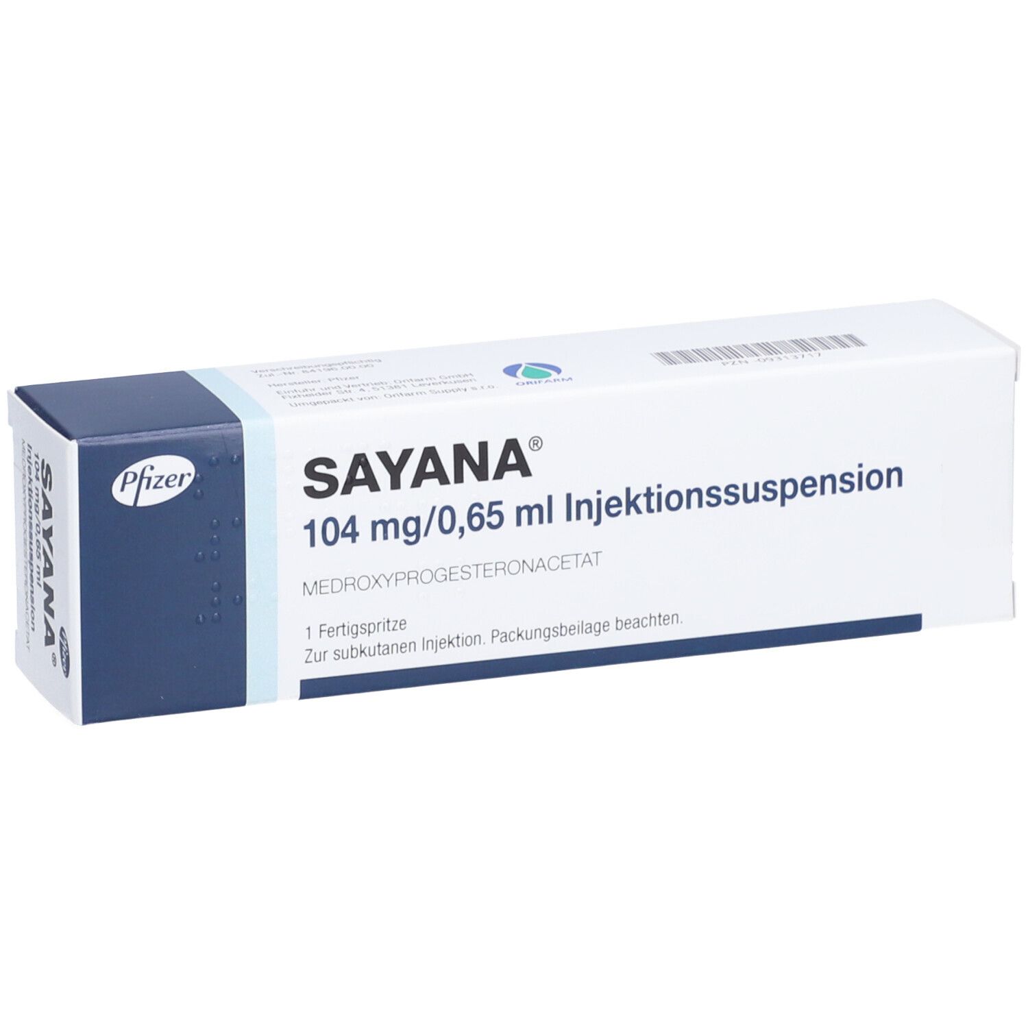 SAYANA 104 mg/0,65 ml Injekt.-Susp.i.e.Fertigspr.