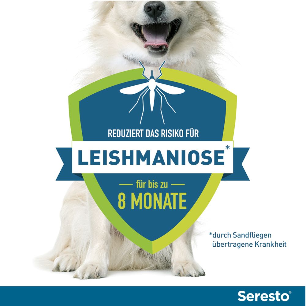Seresto® Halsband für kleine Hunde bis 8 kg