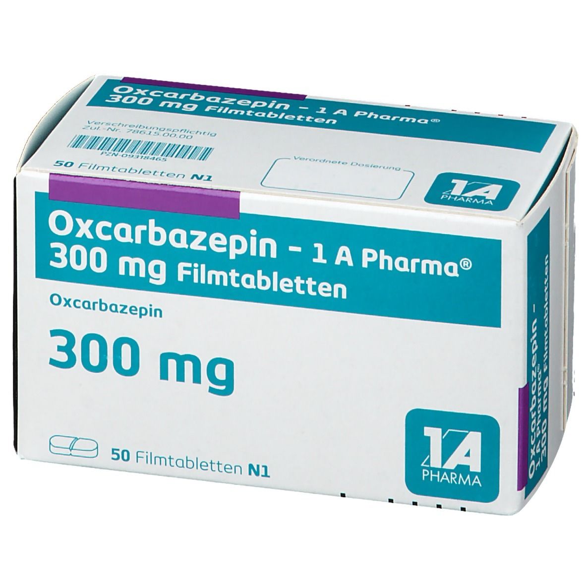 Oxcarbazepin 1A Phar 300Mg