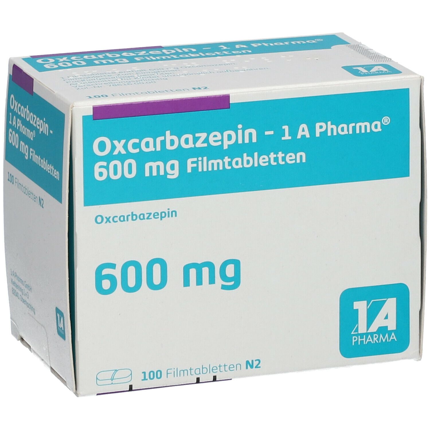 Oxcarbazepin 1A Phar 600Mg