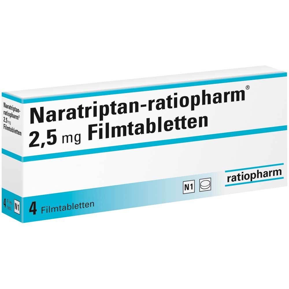 Naratriptan-ratiopharm® 2,5 mg