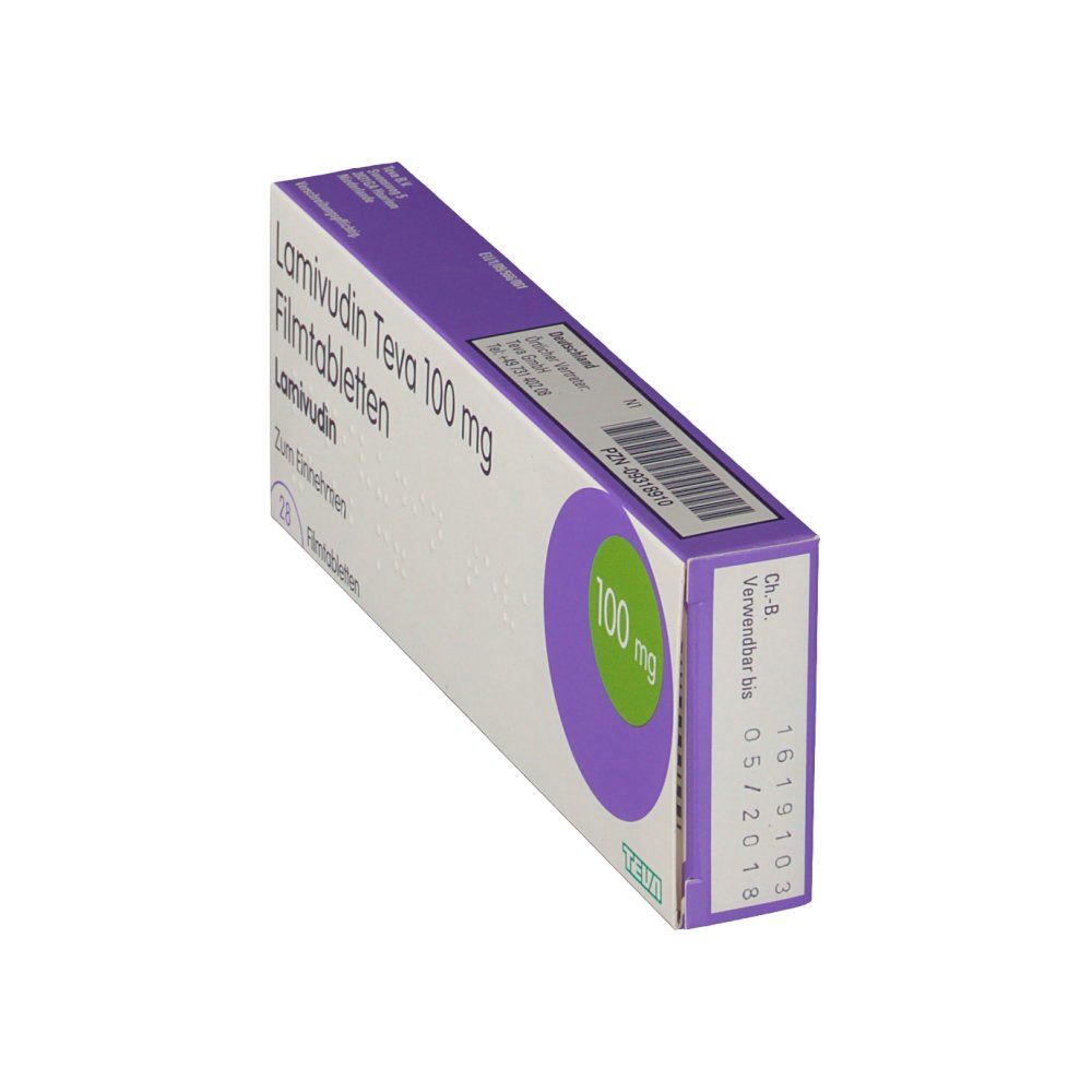 Lamivudin Teva 100 mg Filmtabletten 28 St