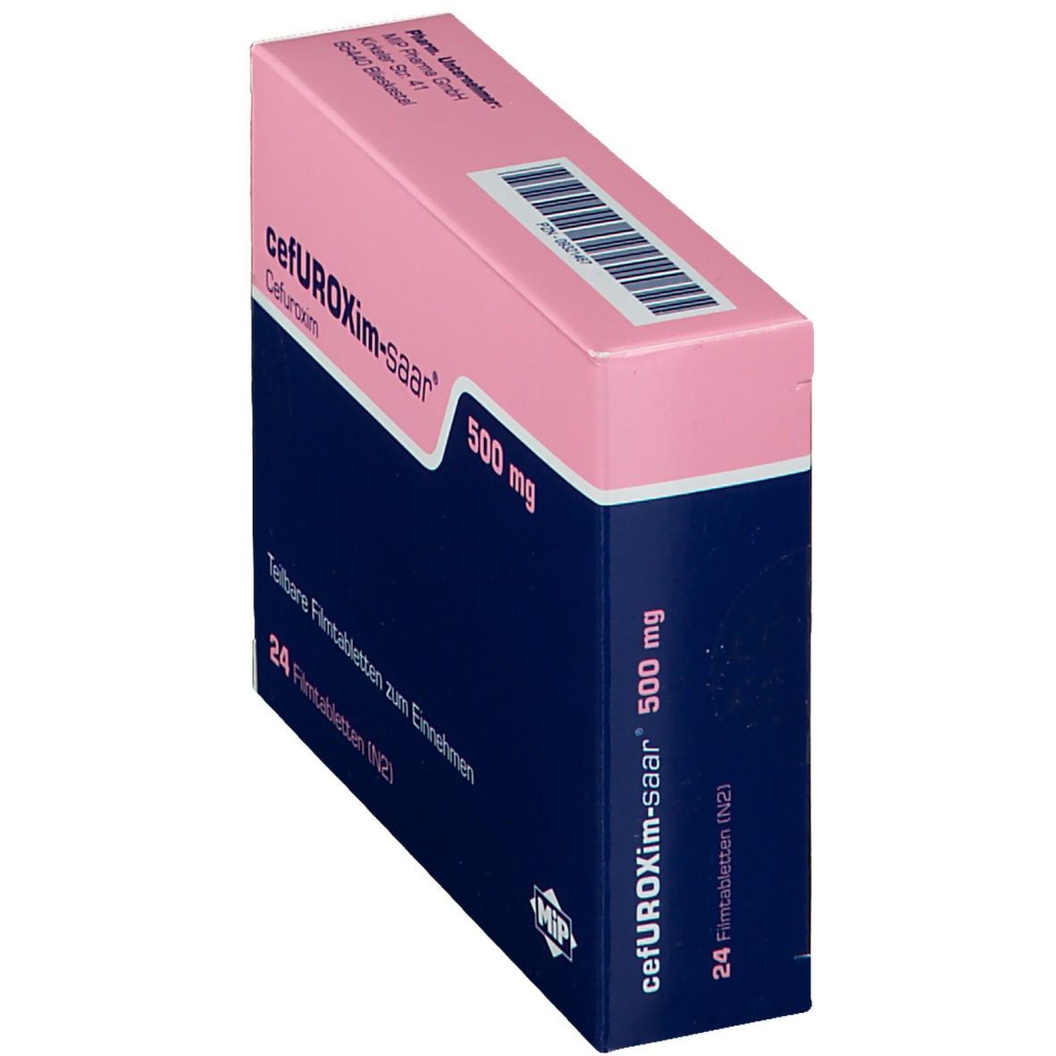 CEFUROXIM-saar 500 mg Filmtabletten 12 St