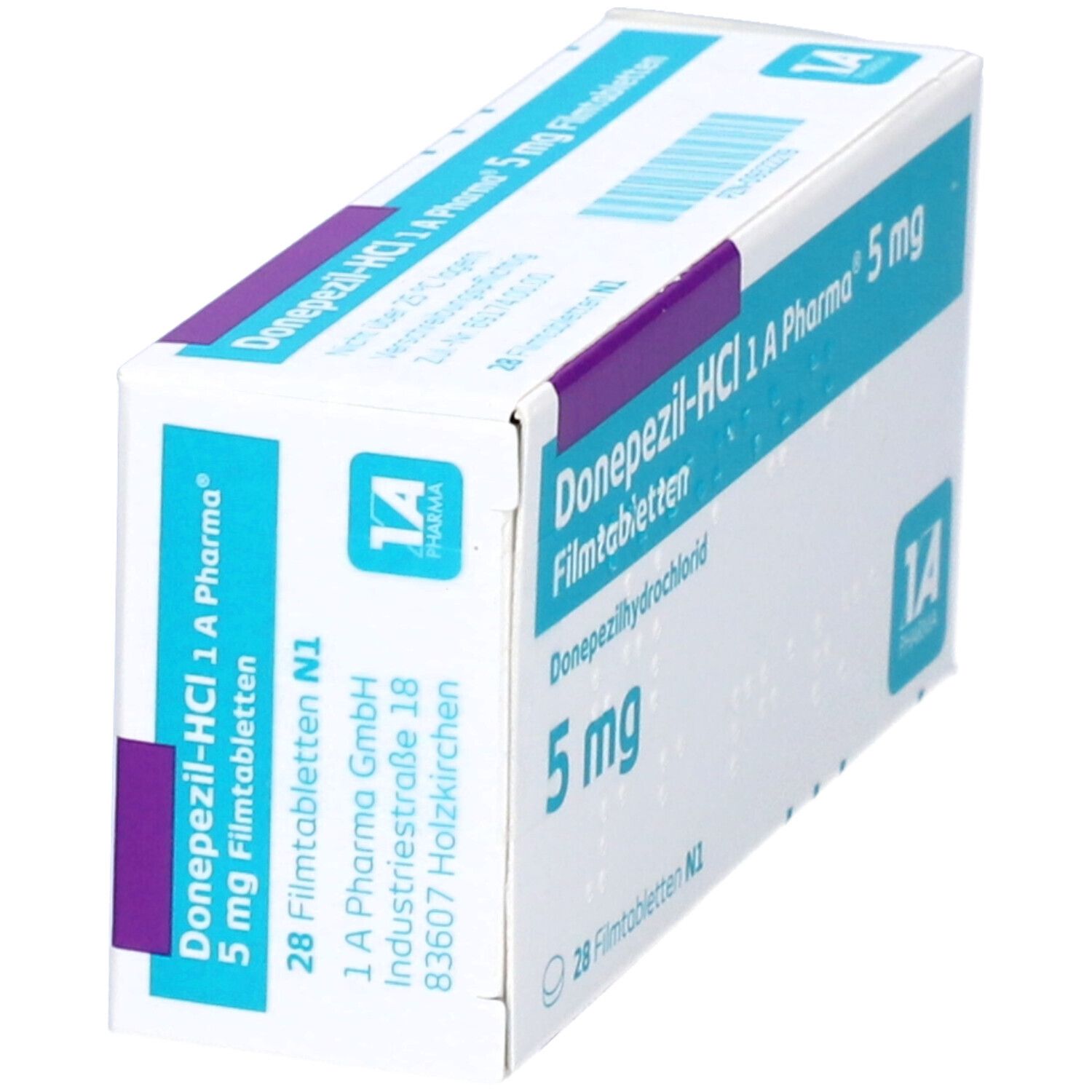 Donepezil-Hcl-1A Pharma 5 mg Filmtabletten 28 St