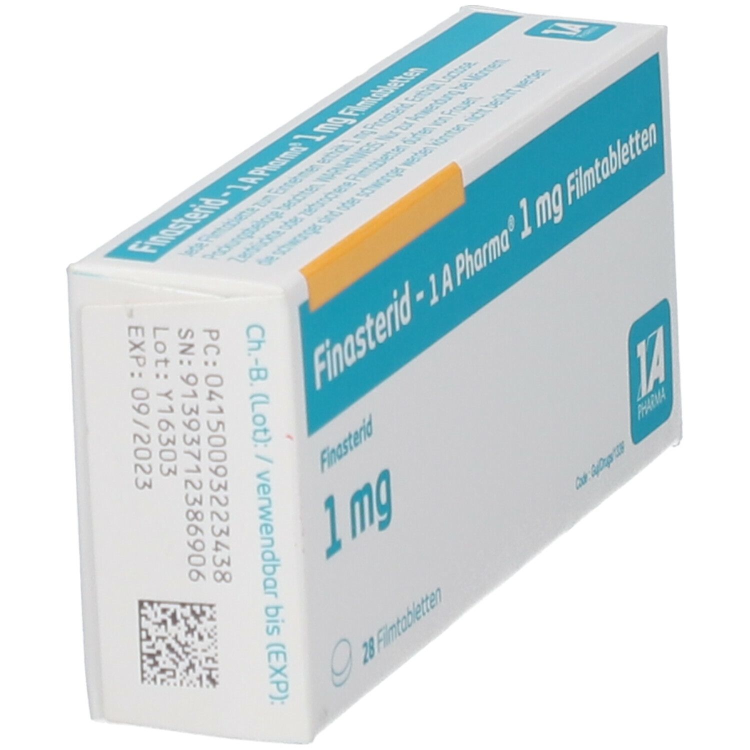 Finasterid-1A Pharma 1 mg Filmtabletten 28 St