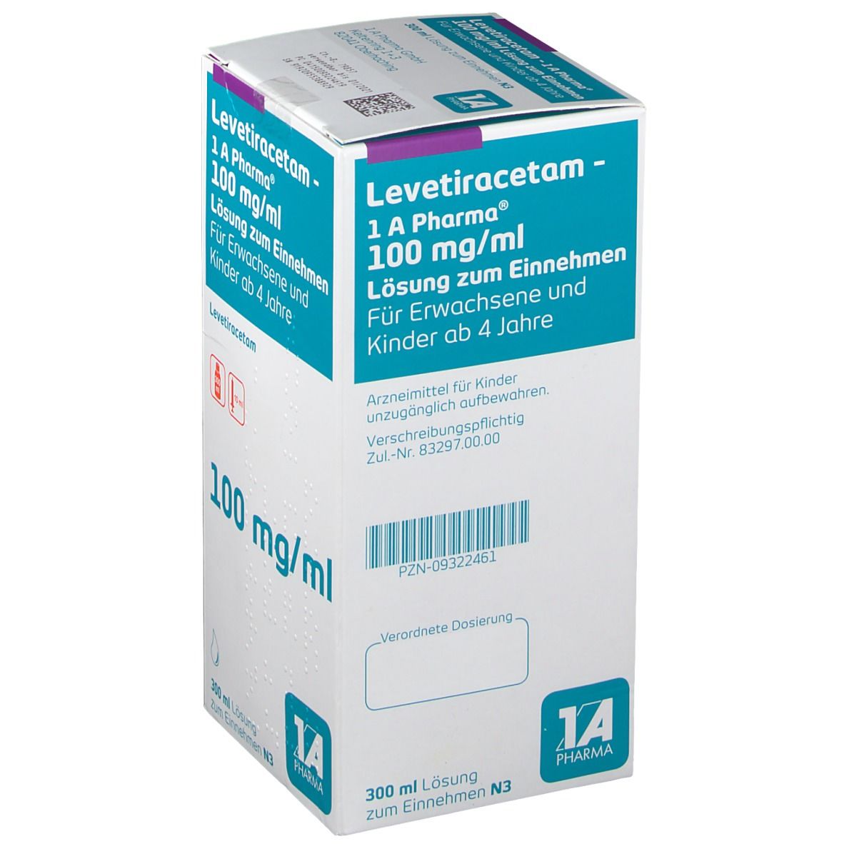 Levetiracetam - 1 A Pharma® 100 mg/ml
