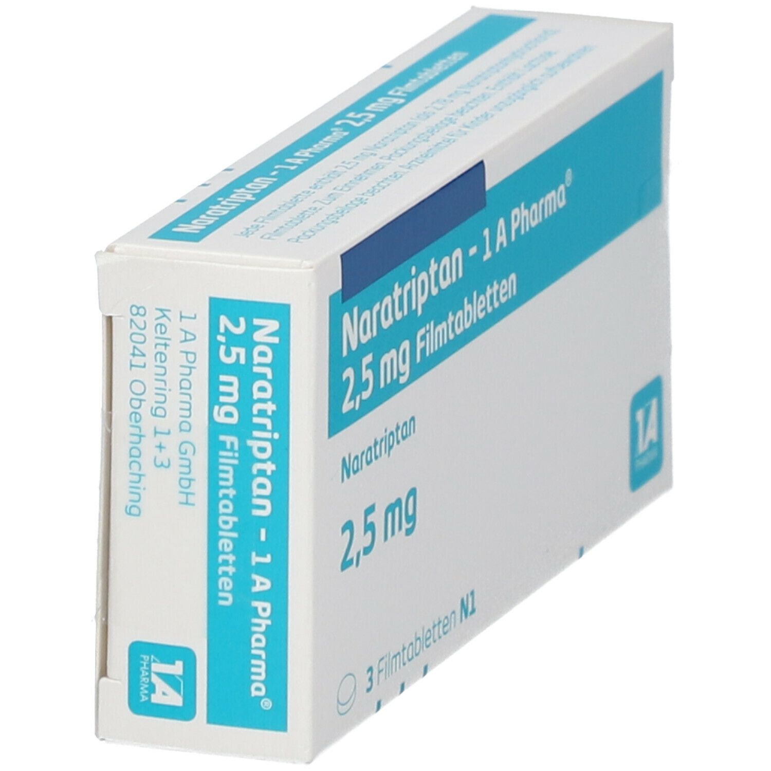 Naratriptan - 1 A Pharma® 2,5 mg