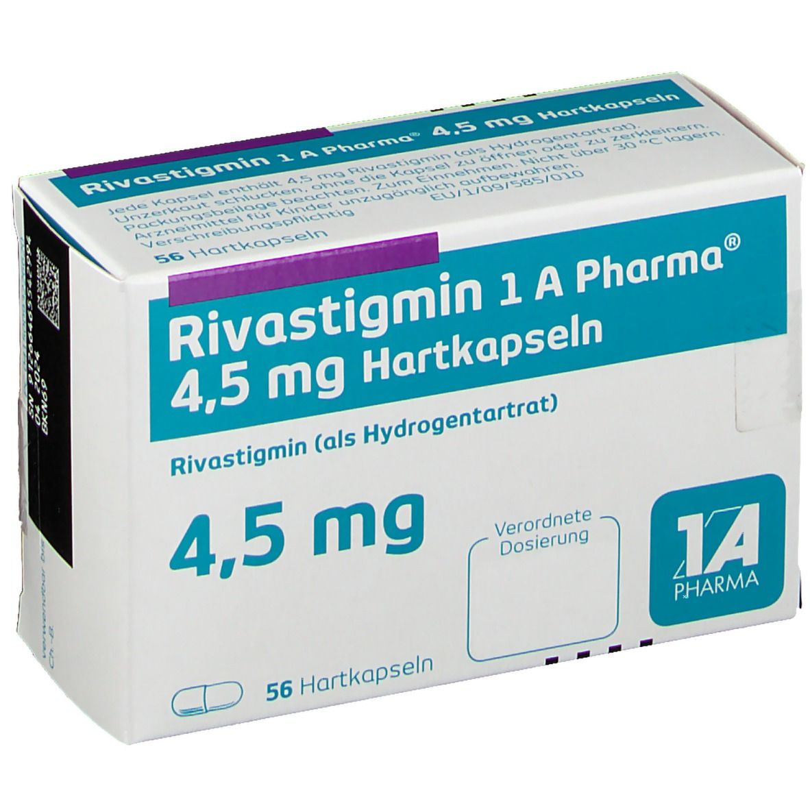 Rivastigmin 1 A Pharma® 4,5 mg