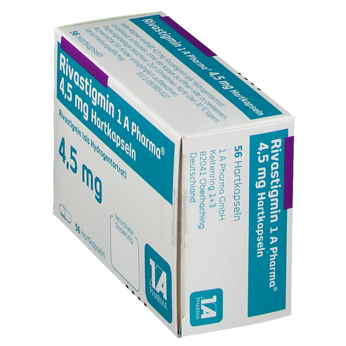 Rivastigmin 1 A Pharma® 4,5 mg