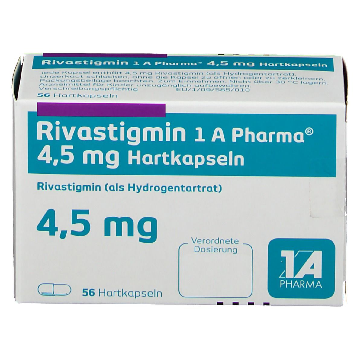 Rivastigmin 1 A Pharma® 4,5 mg