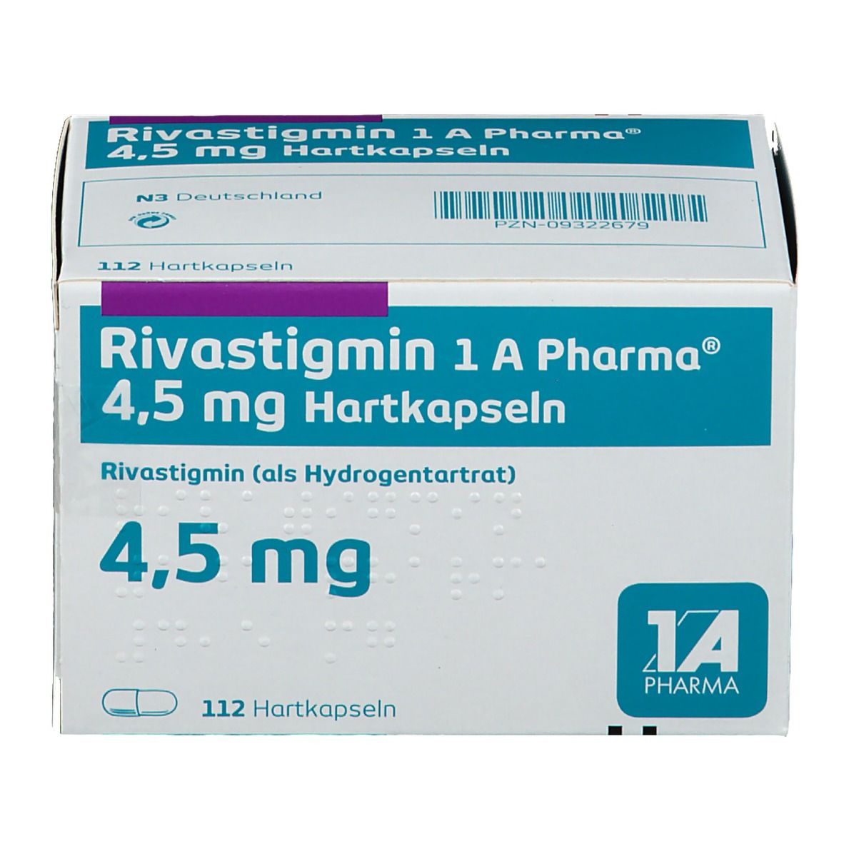 Rivastigmin 1A Ph4.5Mg Har