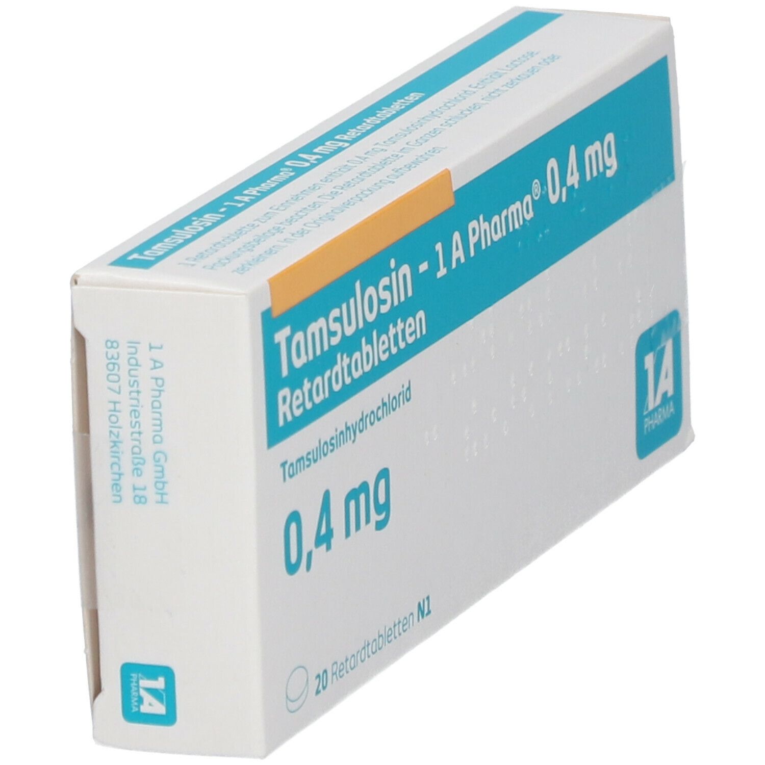 Tamsulosin-1A Pharma 0,4 mg Retardtabletten 20 St Retard-Tabletten