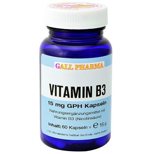 Gall Pharma Vitamin B3 15 mg GPH Kapseln