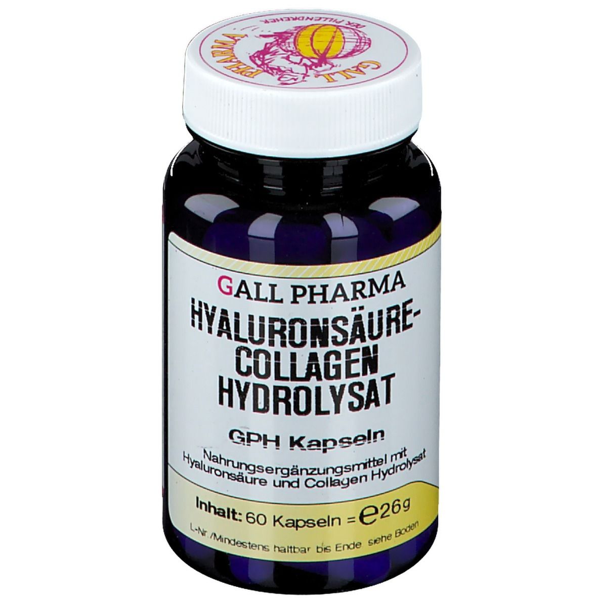 Gall Pharma Hydrolysat de collagène de l'acide hyaluronique GPH