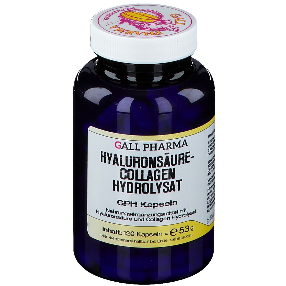 Gall Pharma Hyaluronsäure-Collagen-Hydrolysat GPH Kapseln