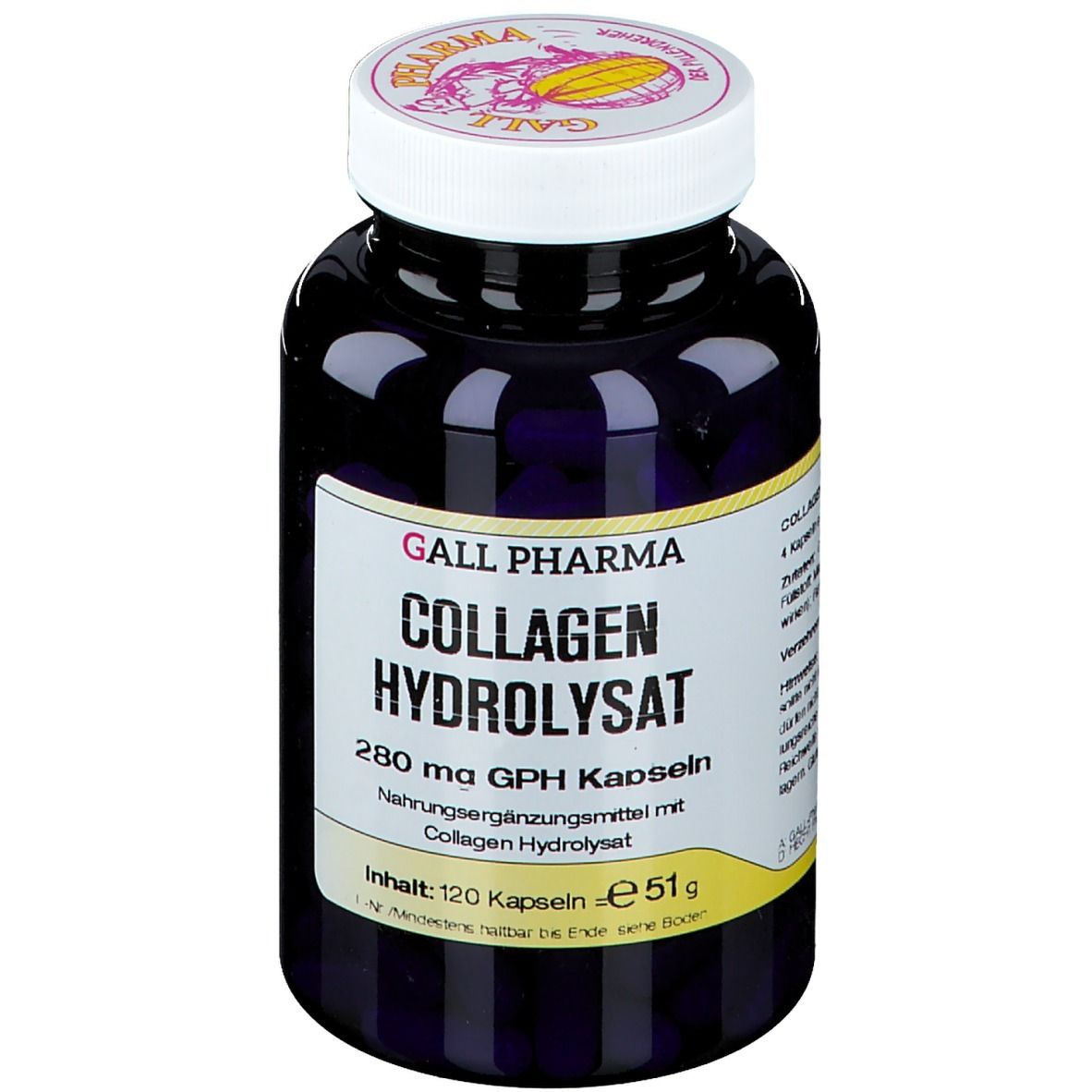 GALL PHARMA Collagen Hydrolysat 280 mg GPH Kapseln