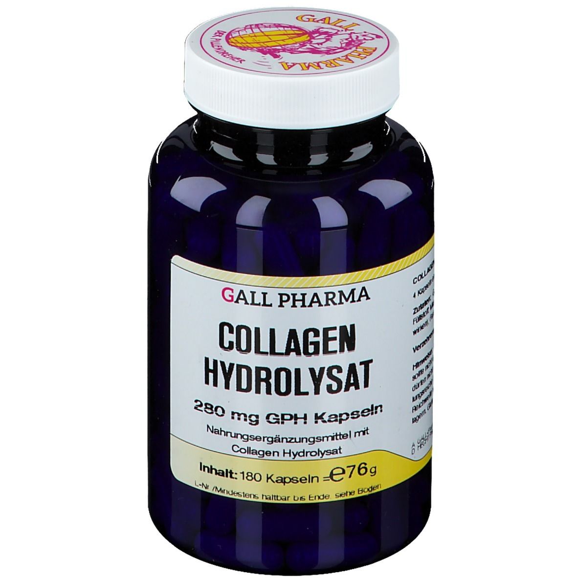Gall Pharma Hydrolysat de collagène 280 mg GPH Capsules