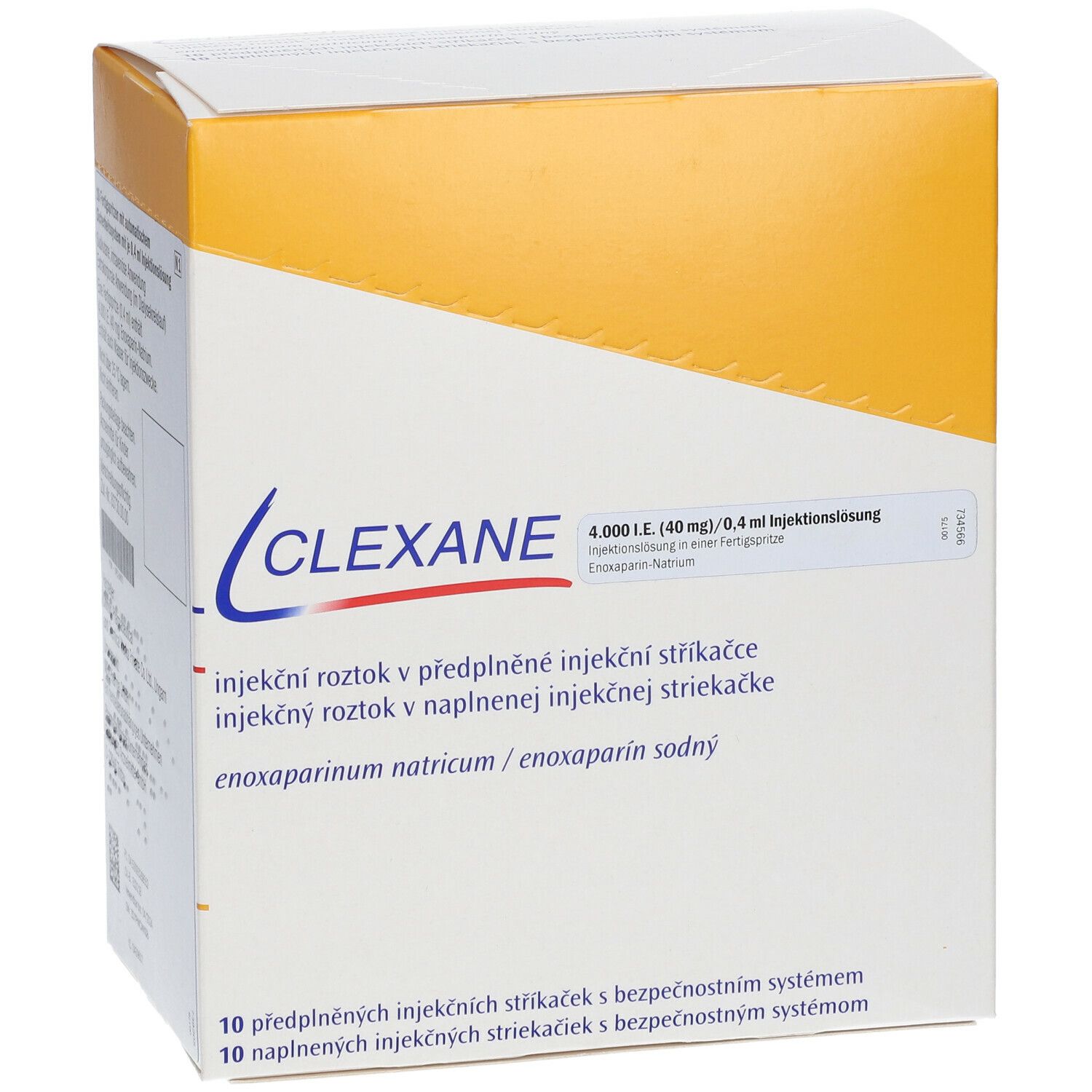 Clexane 4.000 I.E. 40 mg/0,4 ml ILO