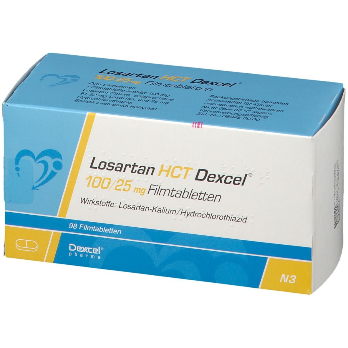 Losartan Hct Dexcel Mg St Mit Dem E Rezept Kaufen Shop Apotheke