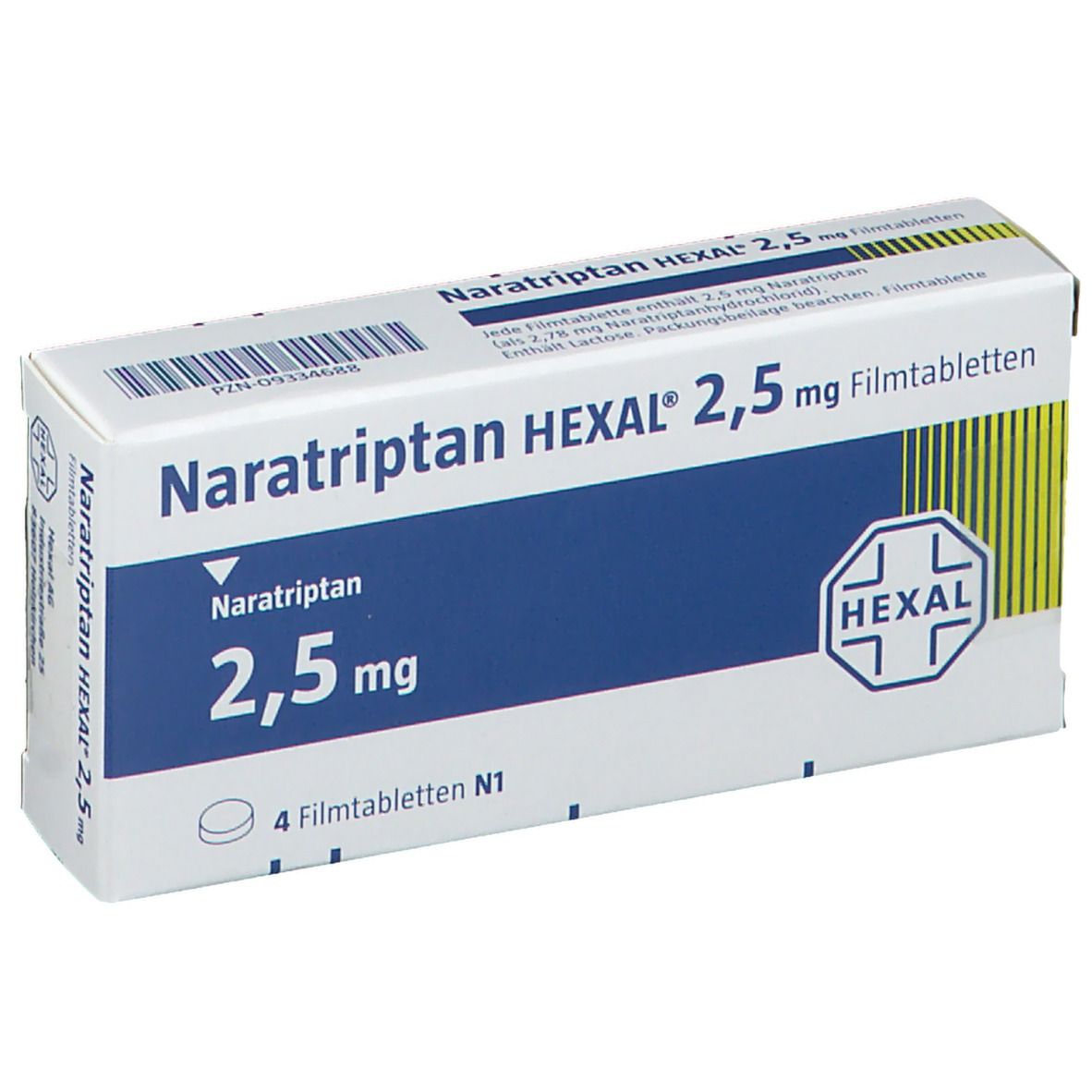 Naratriptan HEXAL® 2,5 mg