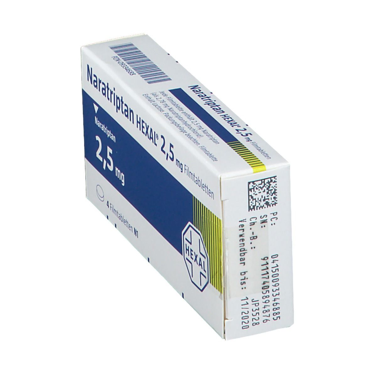 Naratriptan HEXAL® 2,5 mg
