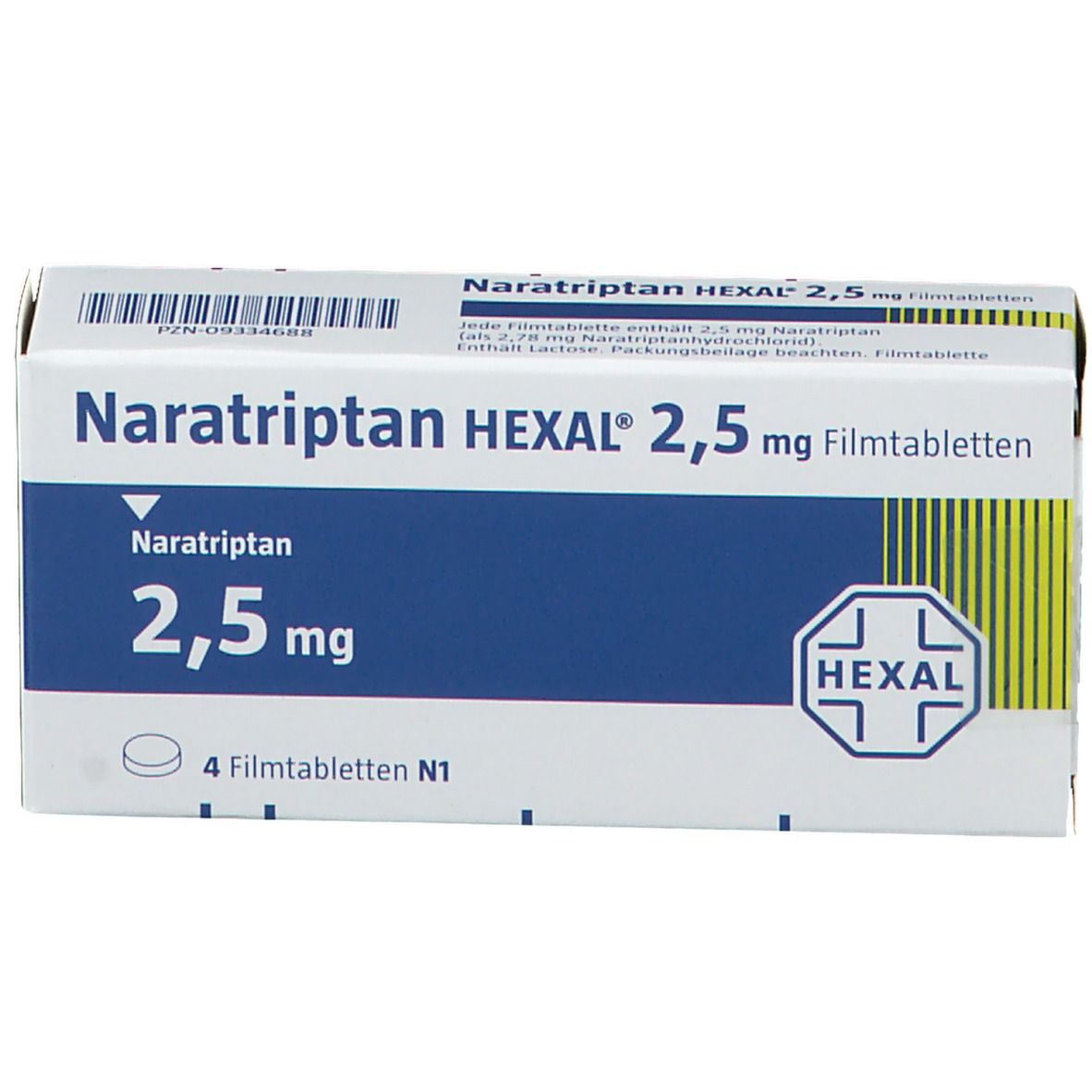 Naratriptan HEXAL® 2,5 mg