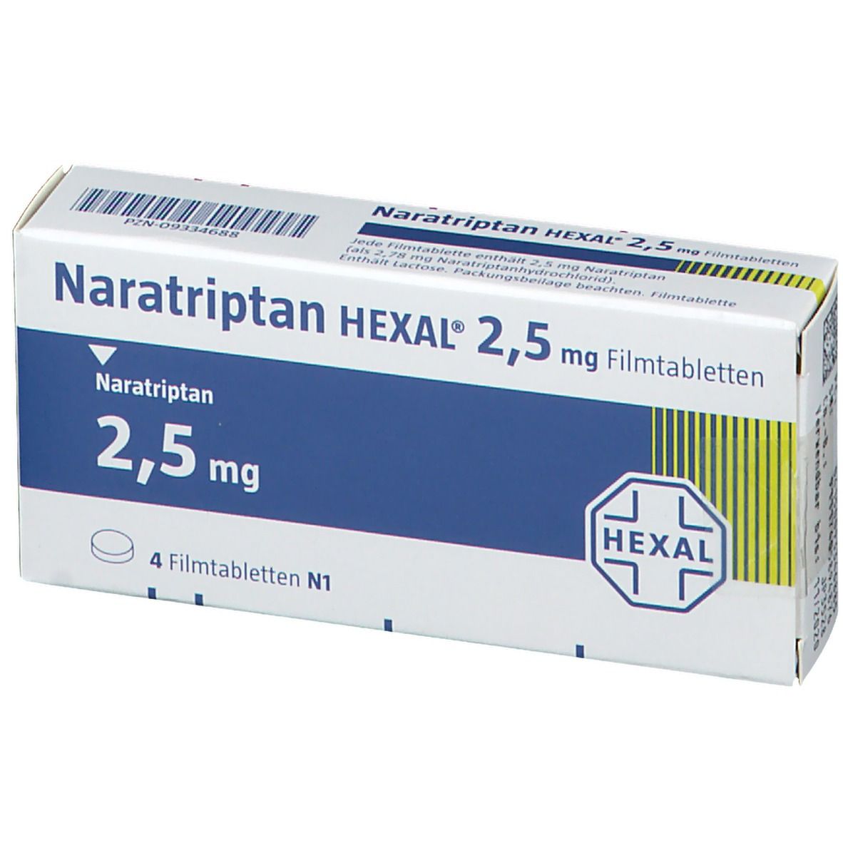 Naratriptan HEXAL® 2,5 mg