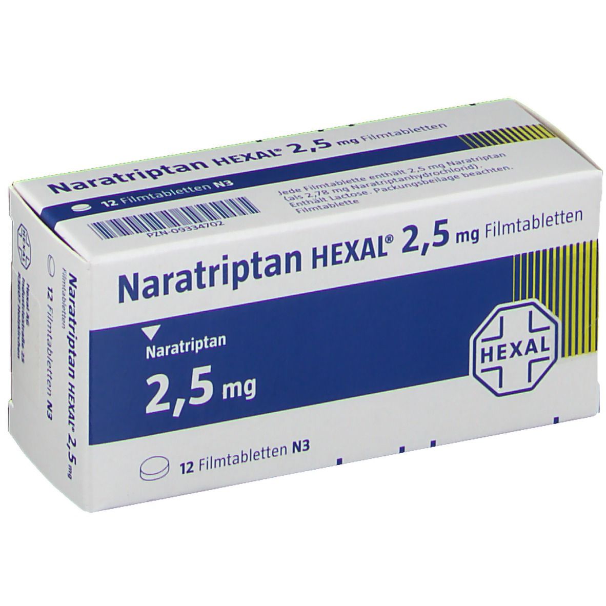Naratriptan HEXAL® 2,5 mg