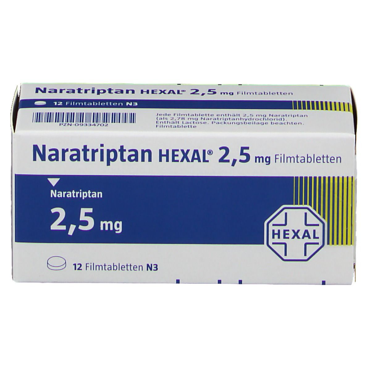 Naratriptan HEXAL® 2,5 mg