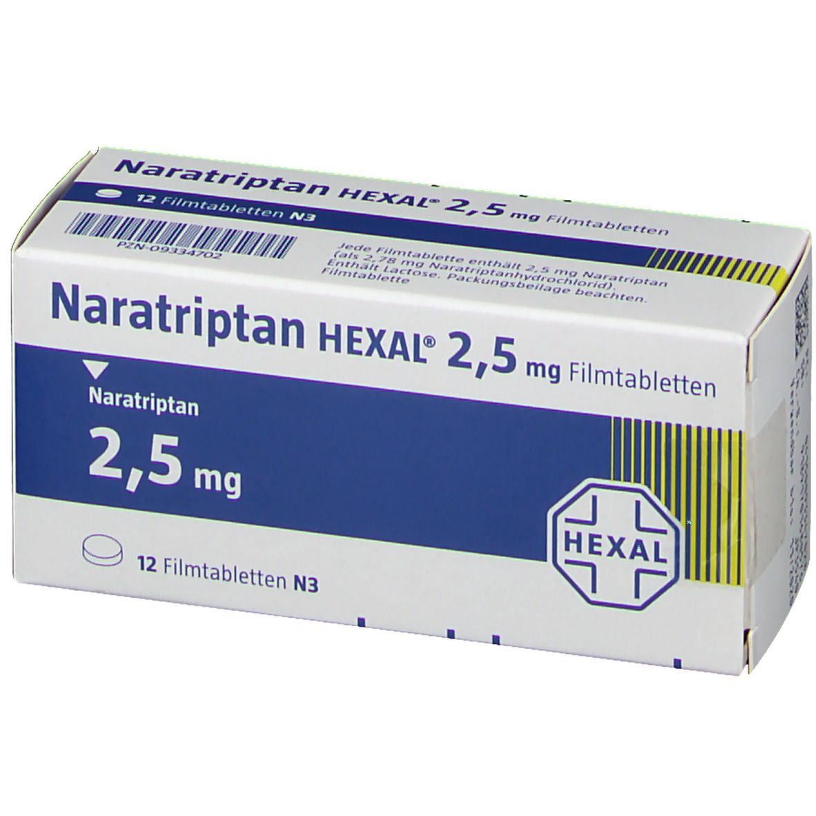 Naratriptan HEXAL® 2,5 mg