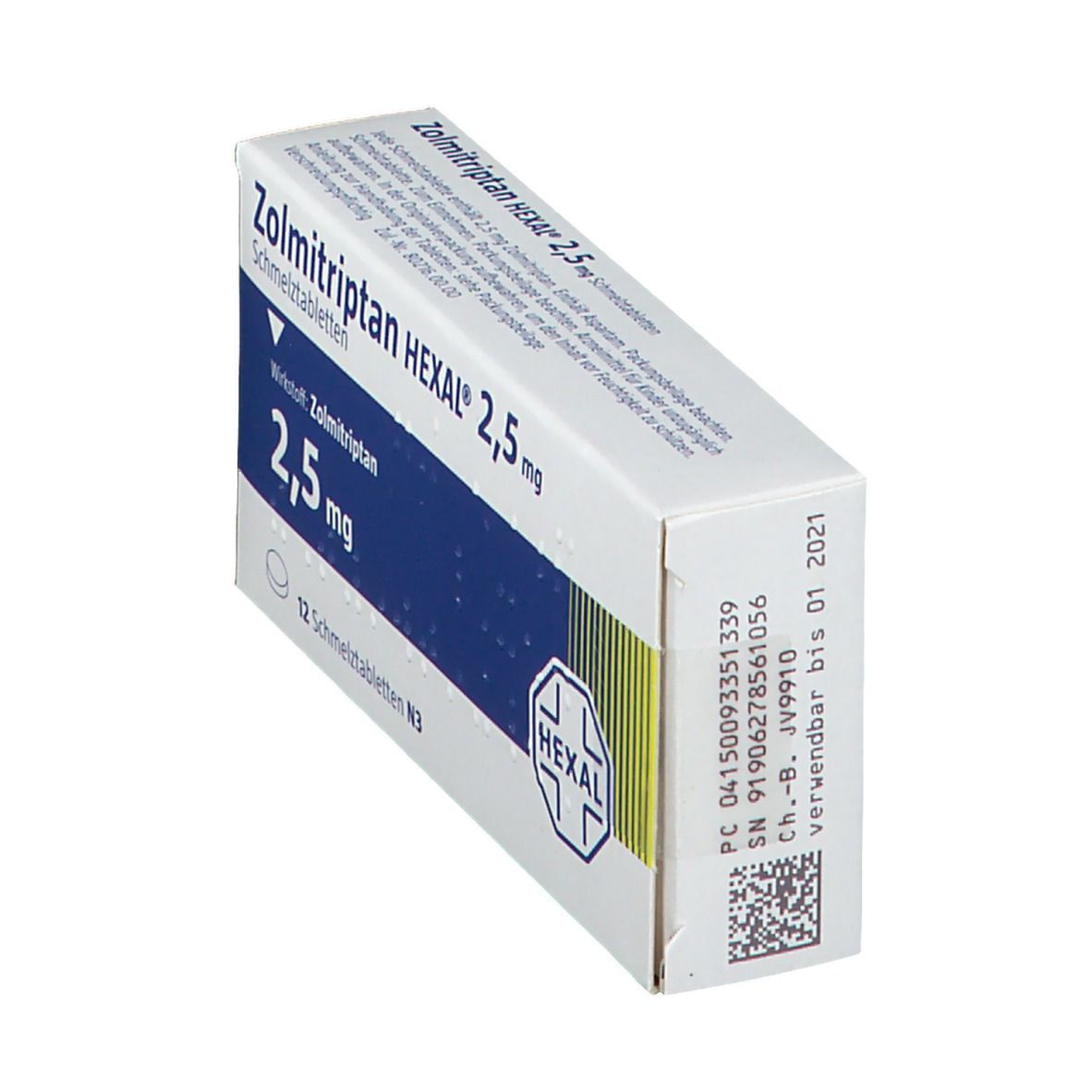 Zolmitriptan HEXAL® 2,5 mg