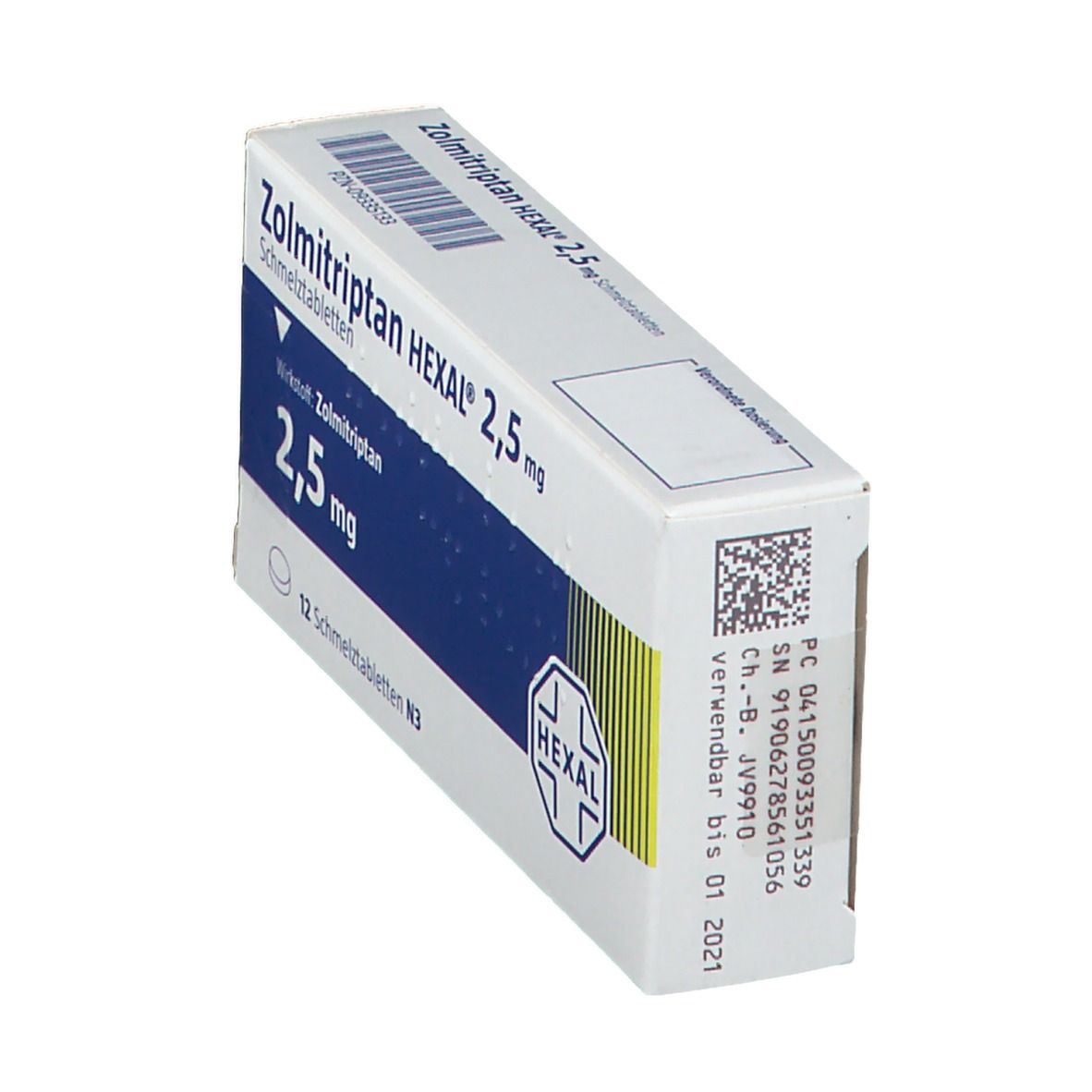 Zolmitriptan HEXAL® 2,5 mg