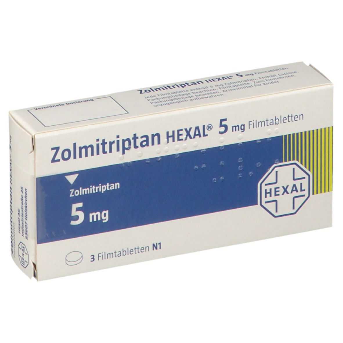 Zolmitriptan HEXAL® 5 mg