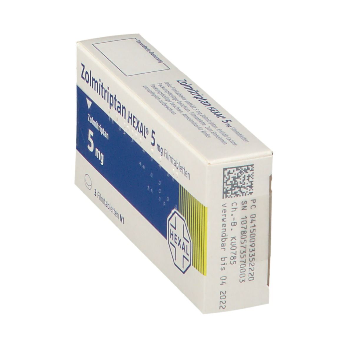 Zolmitriptan HEXAL® 5 mg