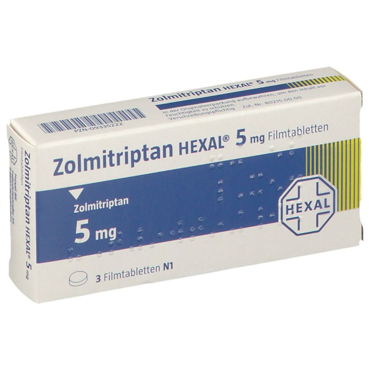 Zolmitriptan HEXAL® 5 mg