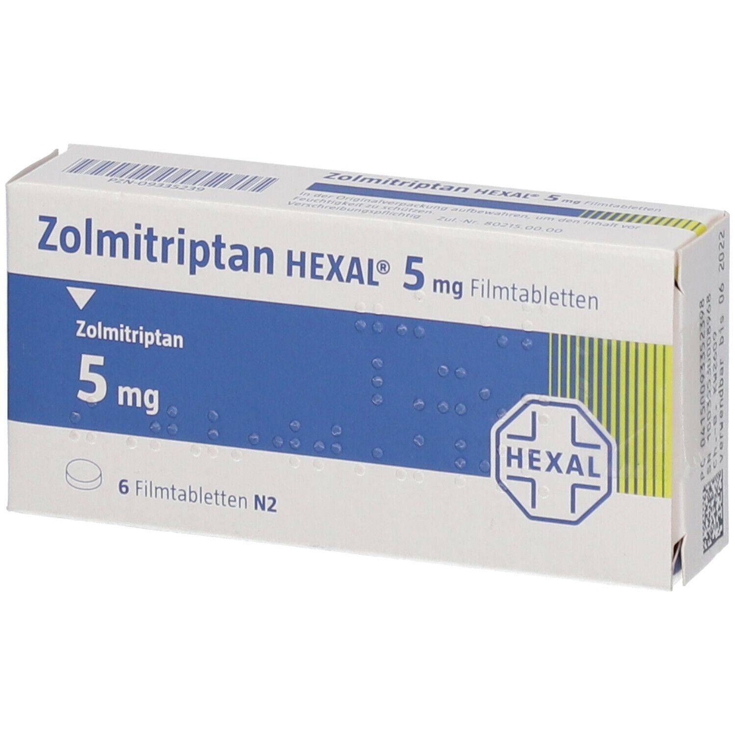 Zolmitriptan HEXAL® 5 mg