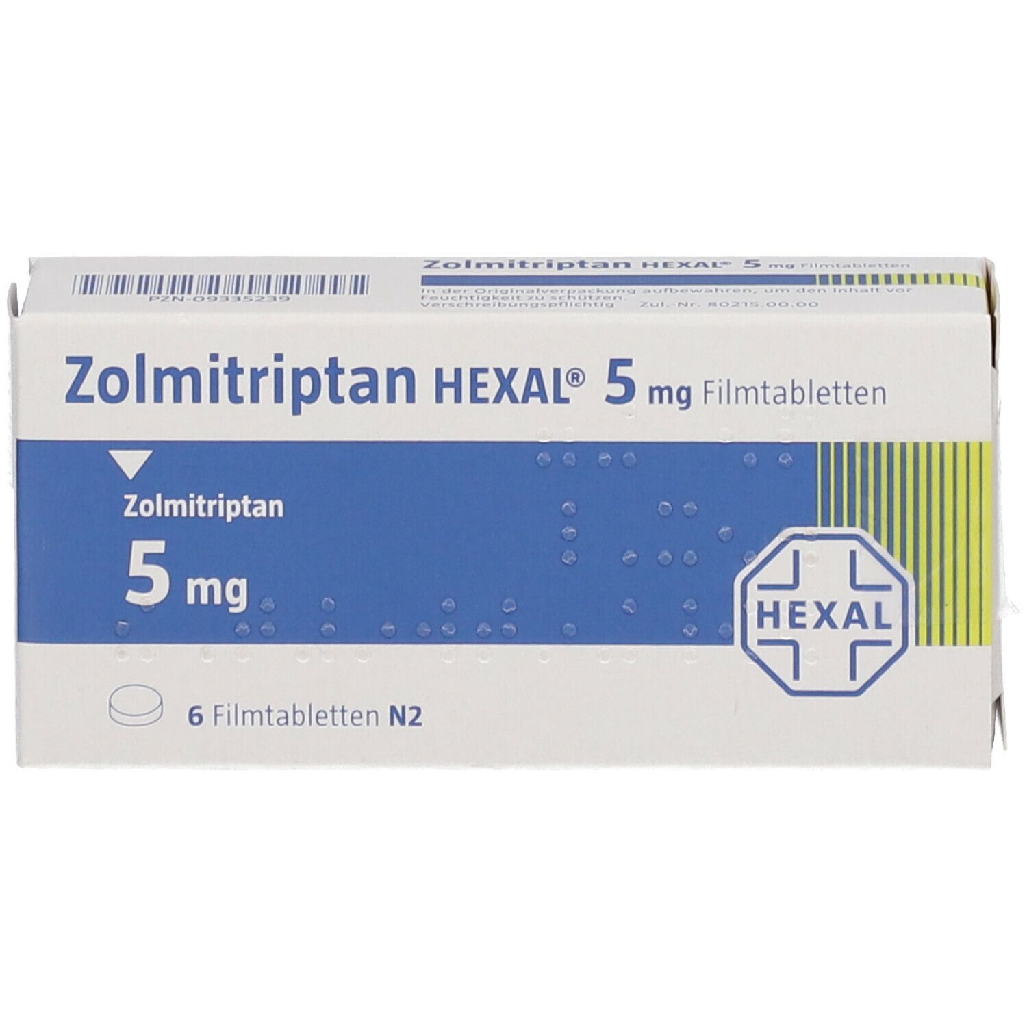 Zolmitriptan HEXAL® 5 mg