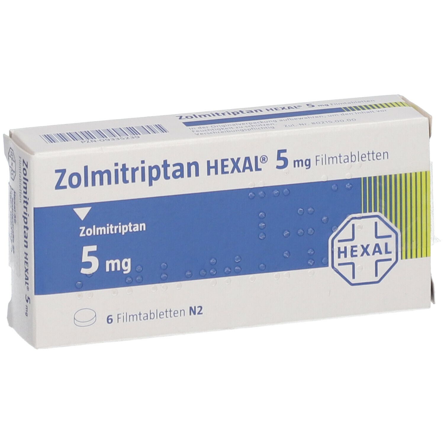 Zolmitriptan HEXAL® 5 mg