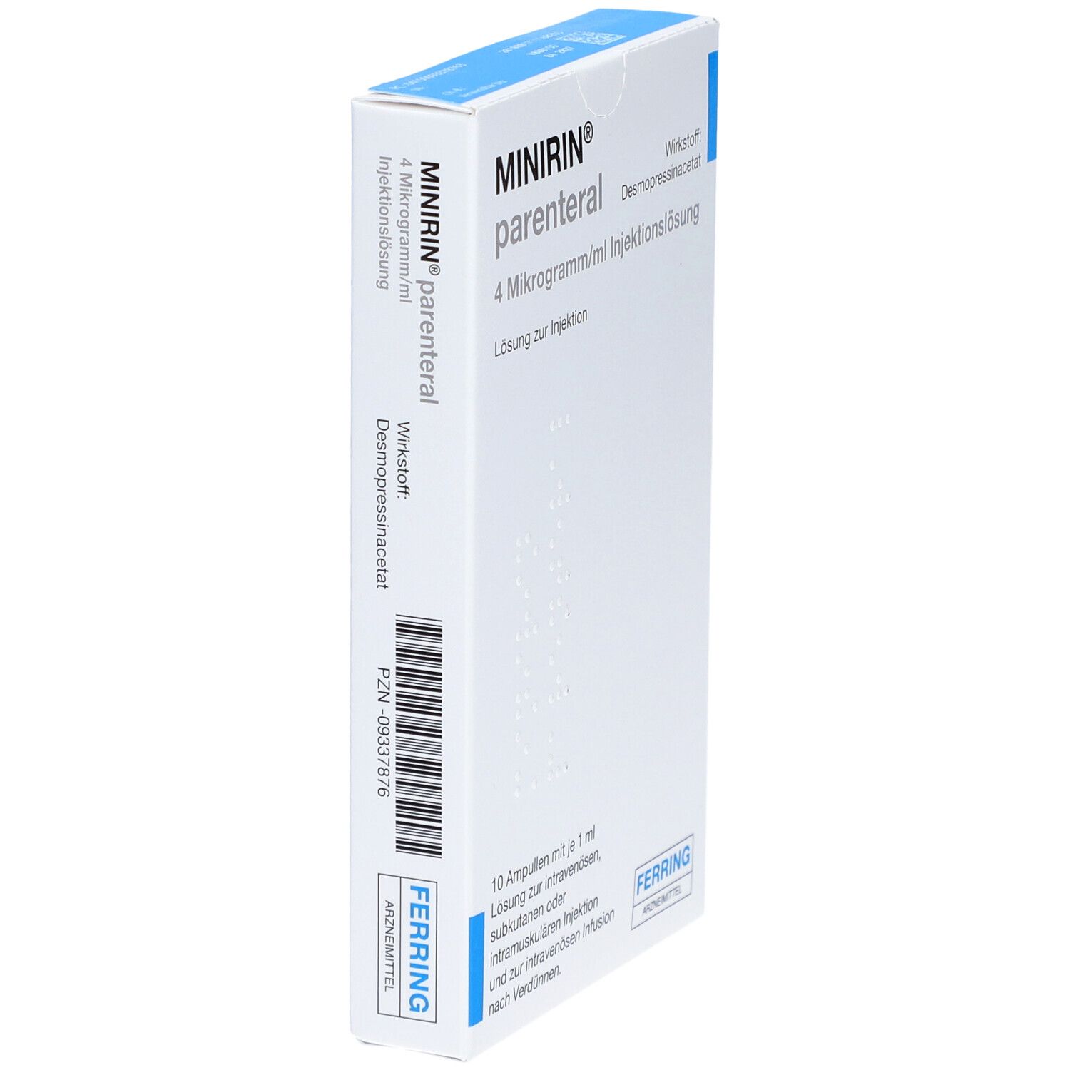 Minirin parenteral 4 µg/ml Injektionslösung Amp. 10 St