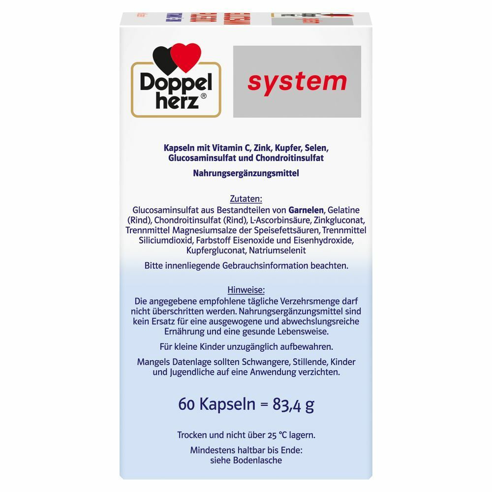 Doppelherz® system GLUCOSAMIN PLUS 800