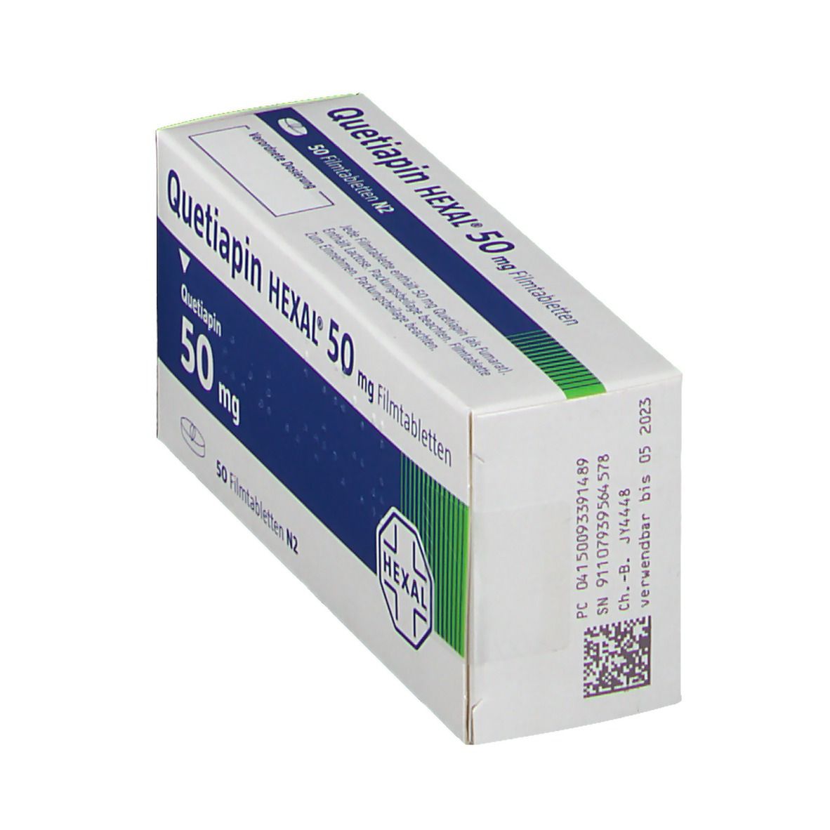 Quetiapin Hexal 50 mg Filmtabletten St