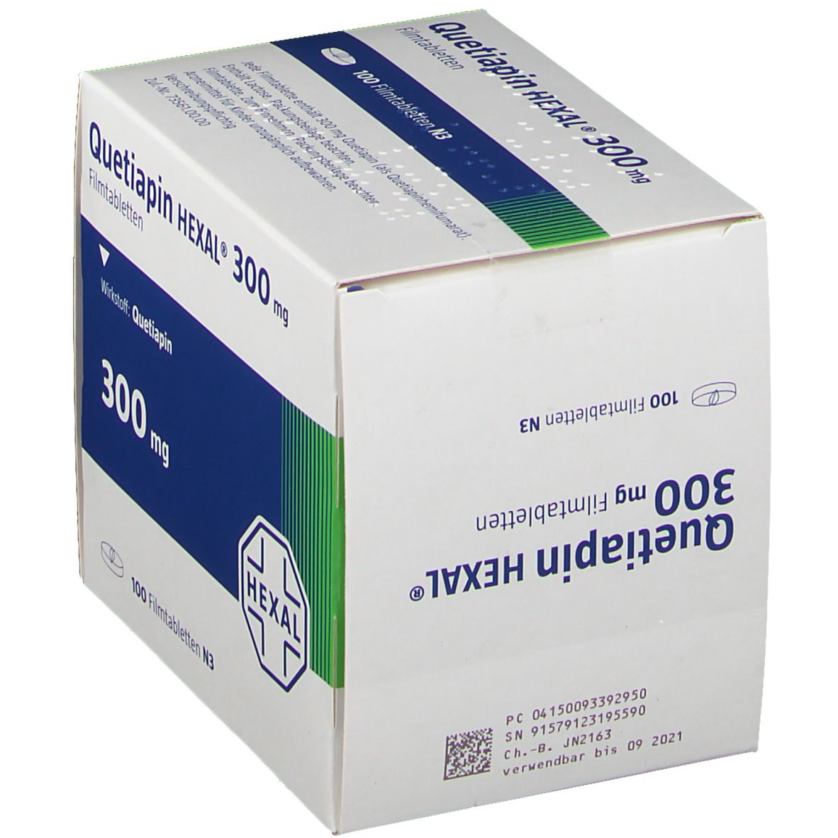 Quetiapin AL 300 mg Filmtabletten 100 St