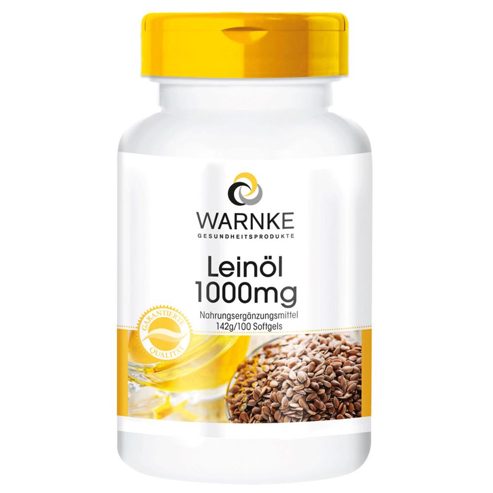WARNKE Leinöl 1.000 mg