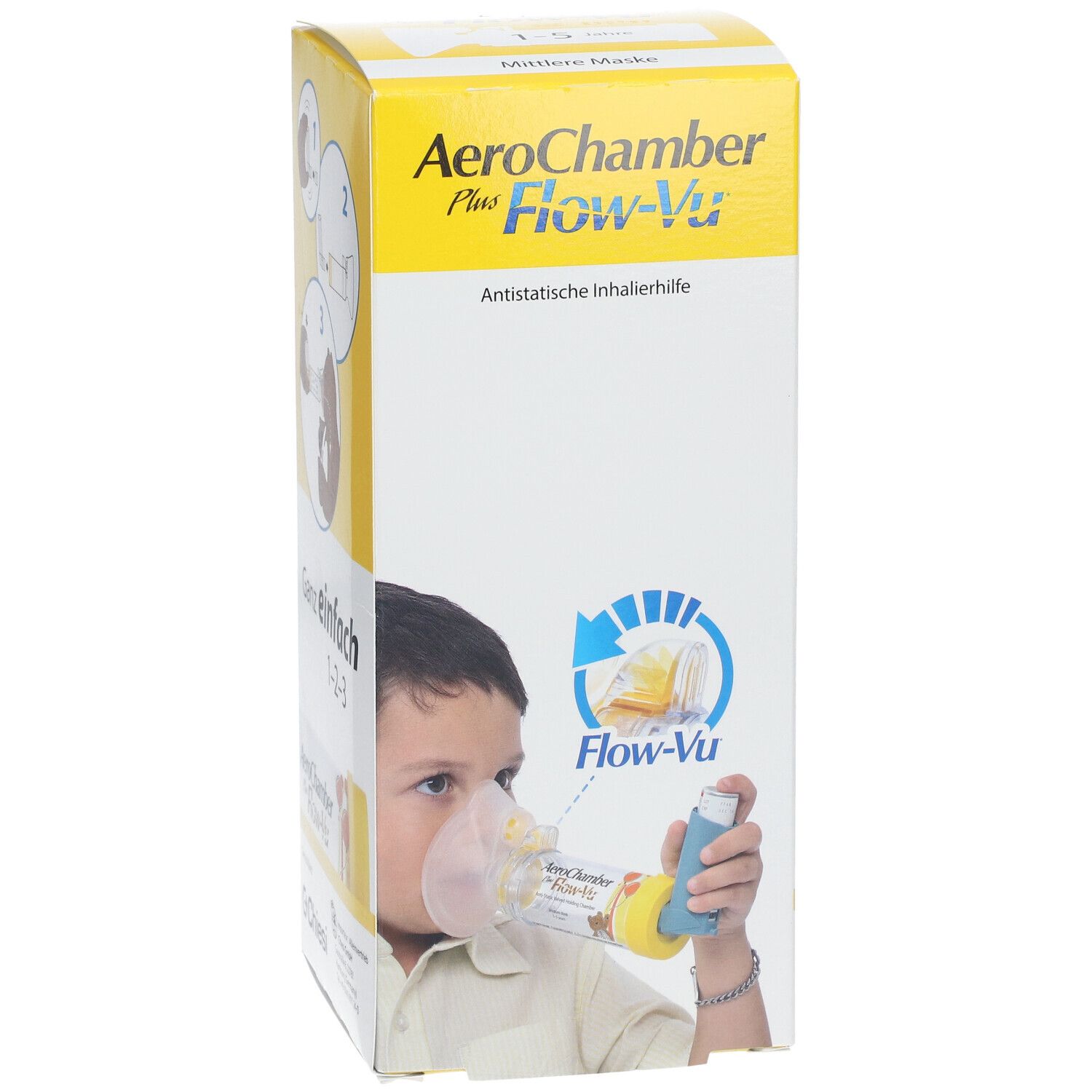 AeroChamber mit Maske für Kinder (ab 1-5 J.)