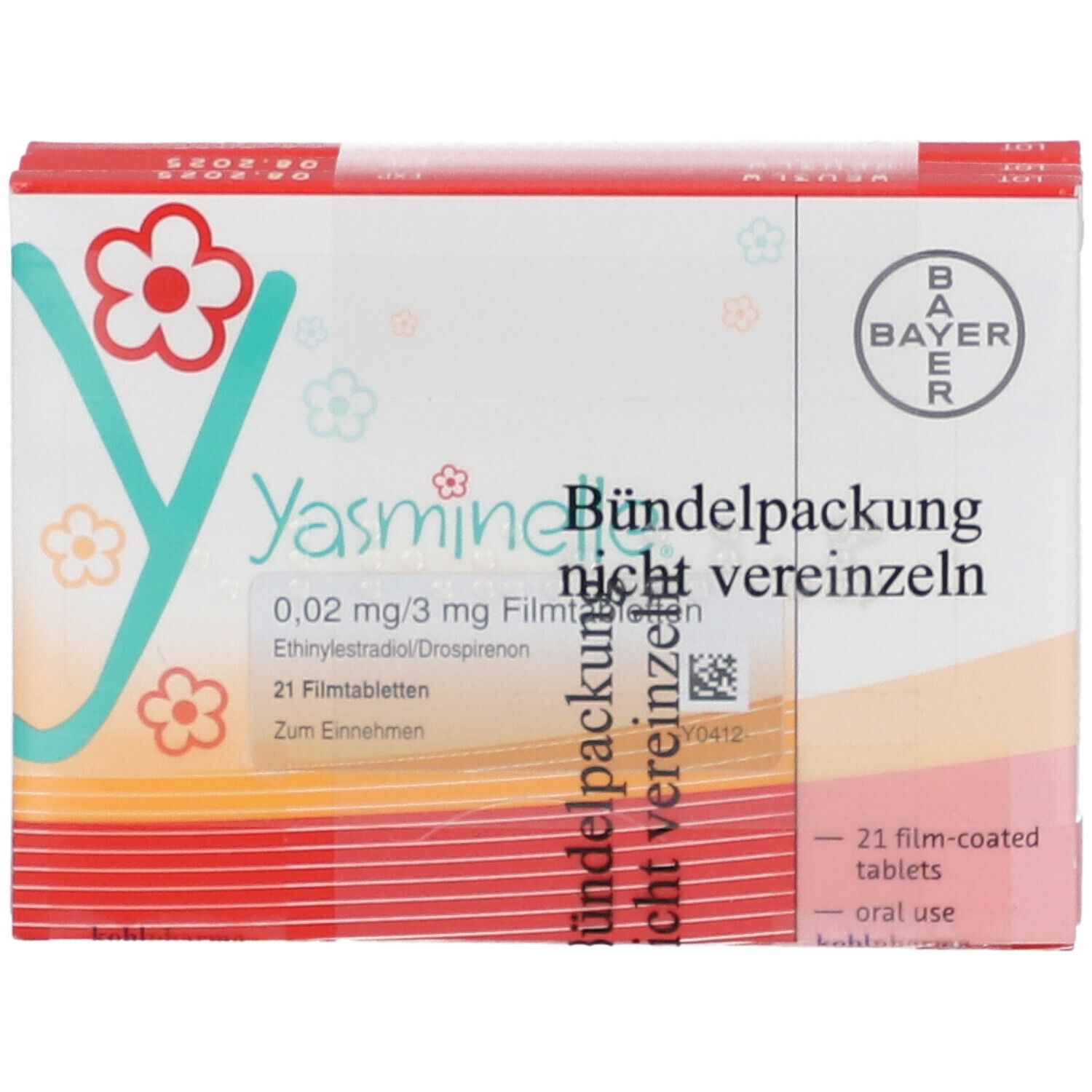 Yasminelle 0,02 mg/3 mg