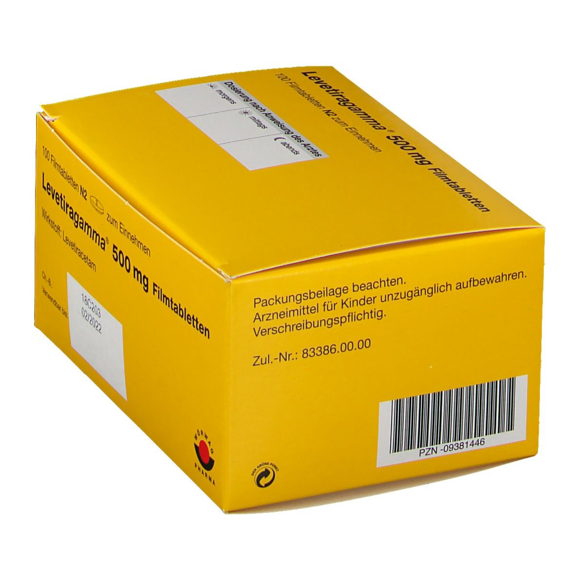 Levetiragamma 500Mg