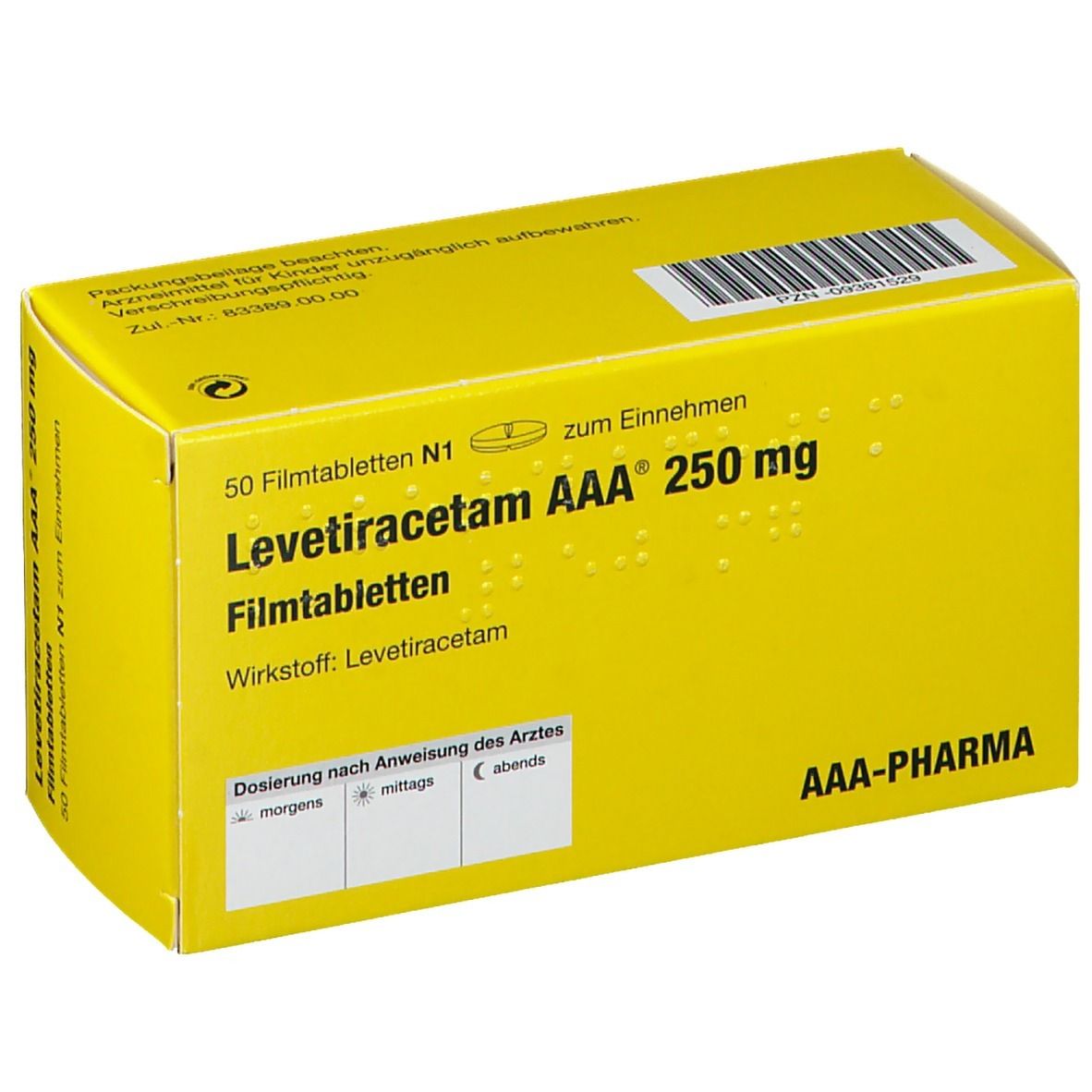Levetiracetam AAA® 250 mg